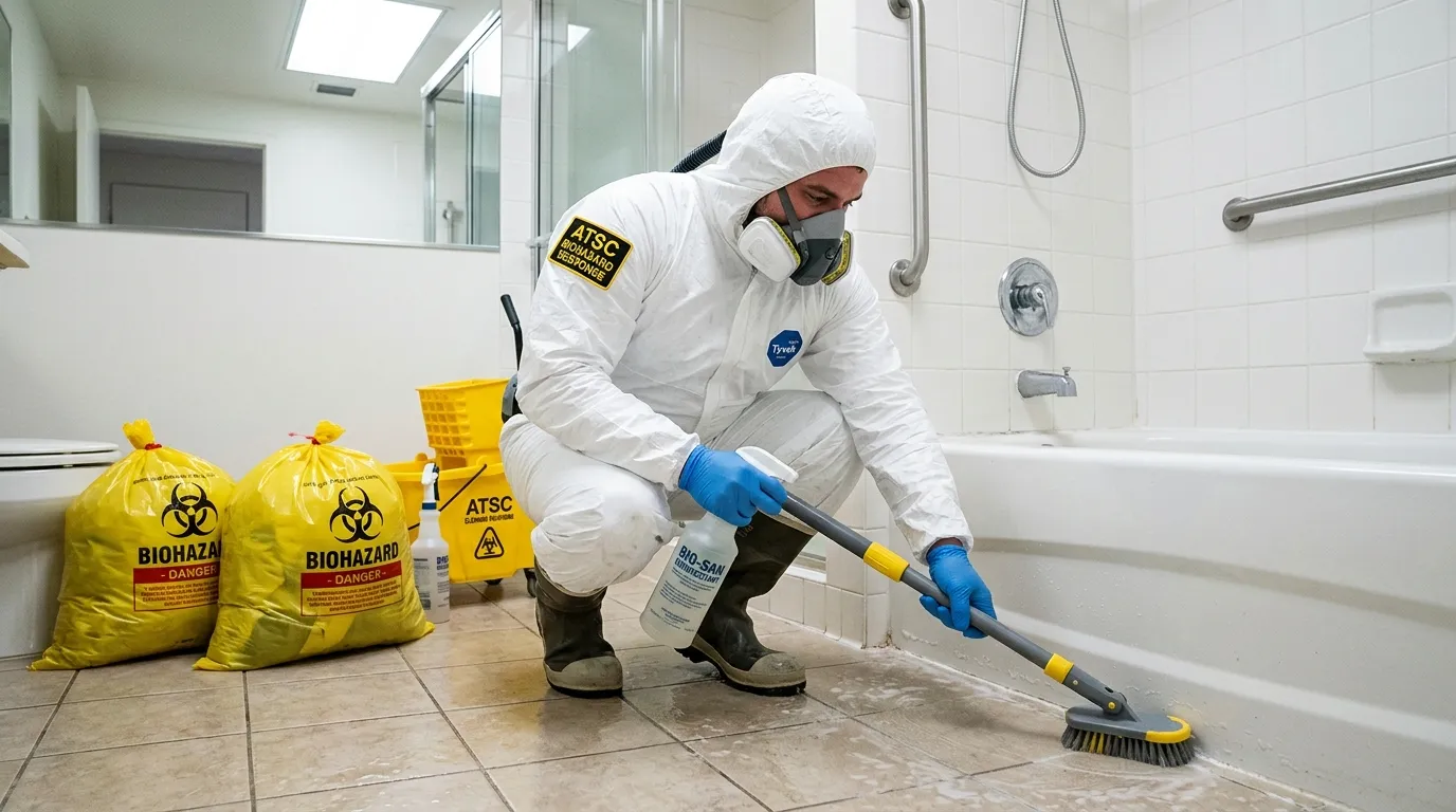 Decontamination equipment deployed for Blood Cleanup in Lower Moyamensing